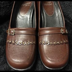 Dansko Fringe studded mule-clog. Sz 36 or 6